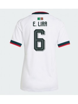 Billige Mexico Erik Lira #6 Bortedrakt Dame VM 2026 Kortermet Billige Mexico Erik Lira #6 Bortedrakt Dame VM 2026 Kortermet